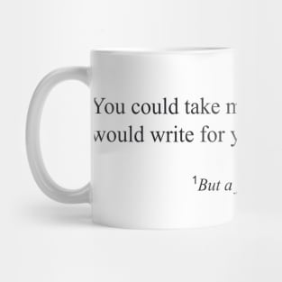 Footnote Conan Gray Mug